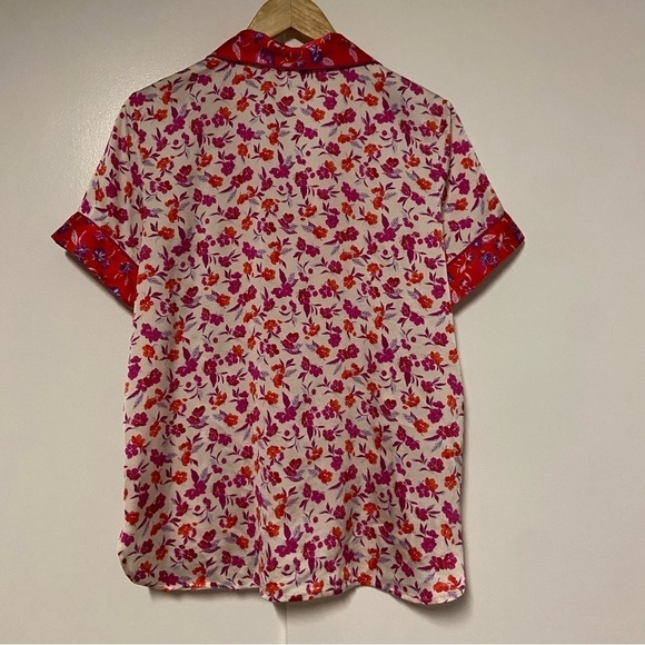 Ann Taylor floral pajama Top Size M - Picture 7 of 7